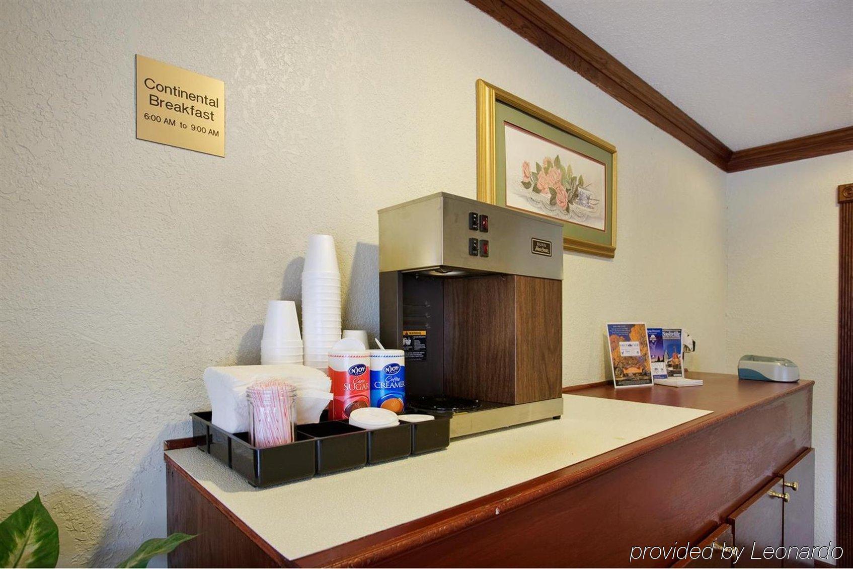 Americas Best Value Inn Near Downtown NashvilleNashville  Étterem fotó